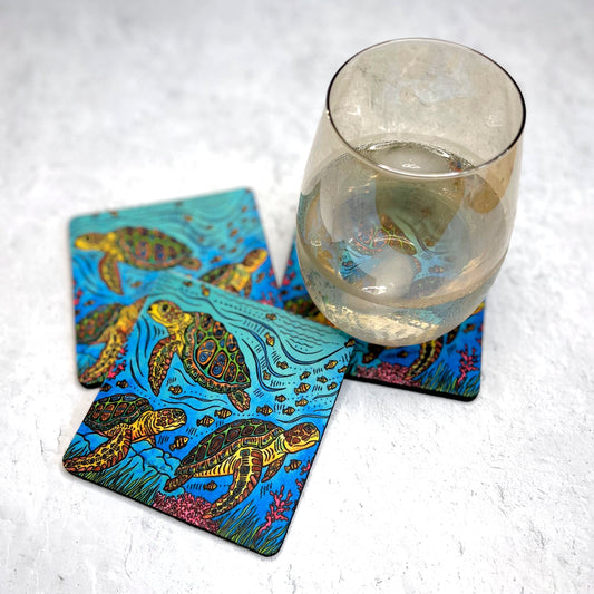 3 Loggerheads Coaster