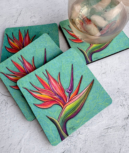 Bird of Paradise Coaster